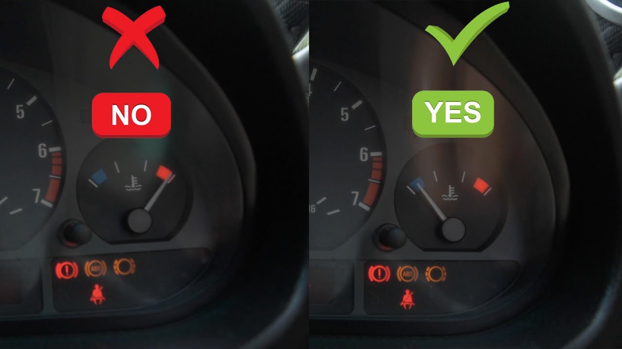 1JZ BMW E46 Dash Temp Fix | Tutorial