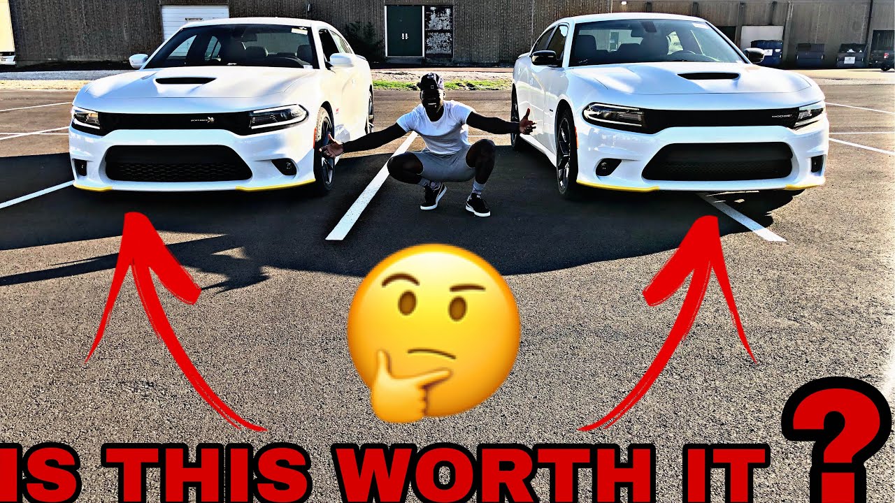 DODGE CHARGER SCATPACK VS DODGE CHARGER RT