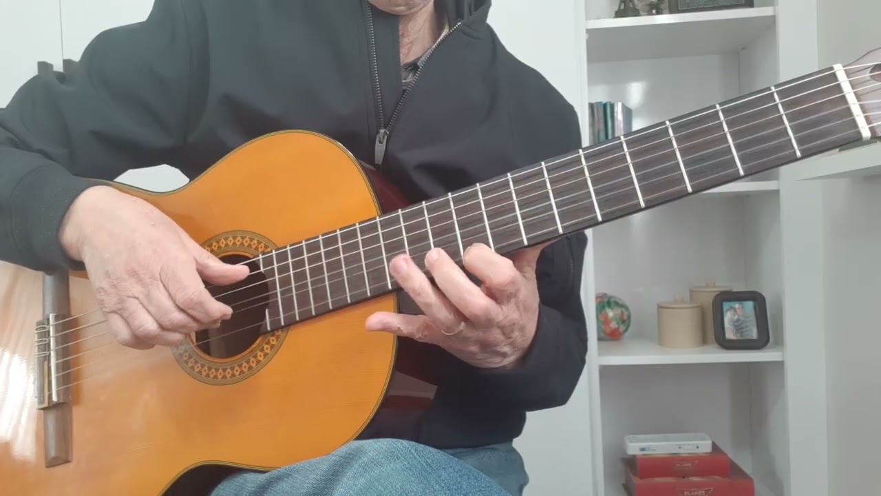 ETERNA SAUDADE valsa -  Dilermando Reis, solo de violão, fingerstyle 