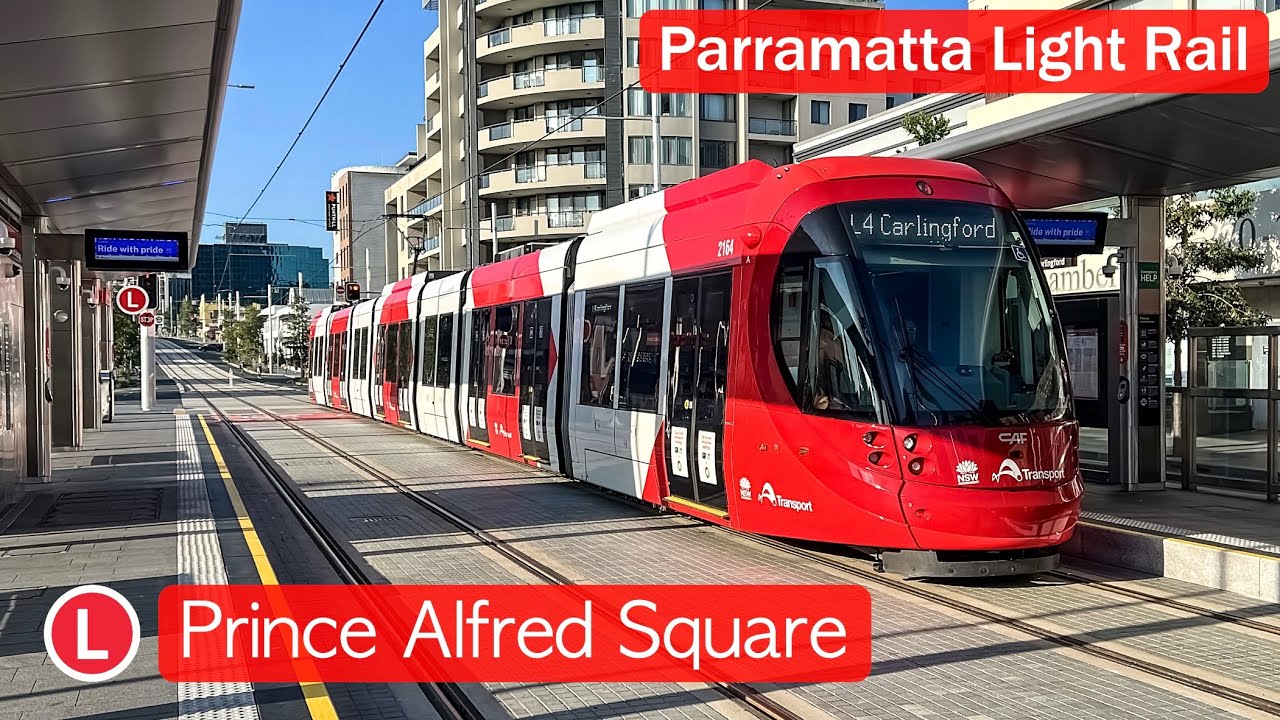 Transport for Sydney Vlog 947: Prince Alfred Square - Parramatta Light Rail
