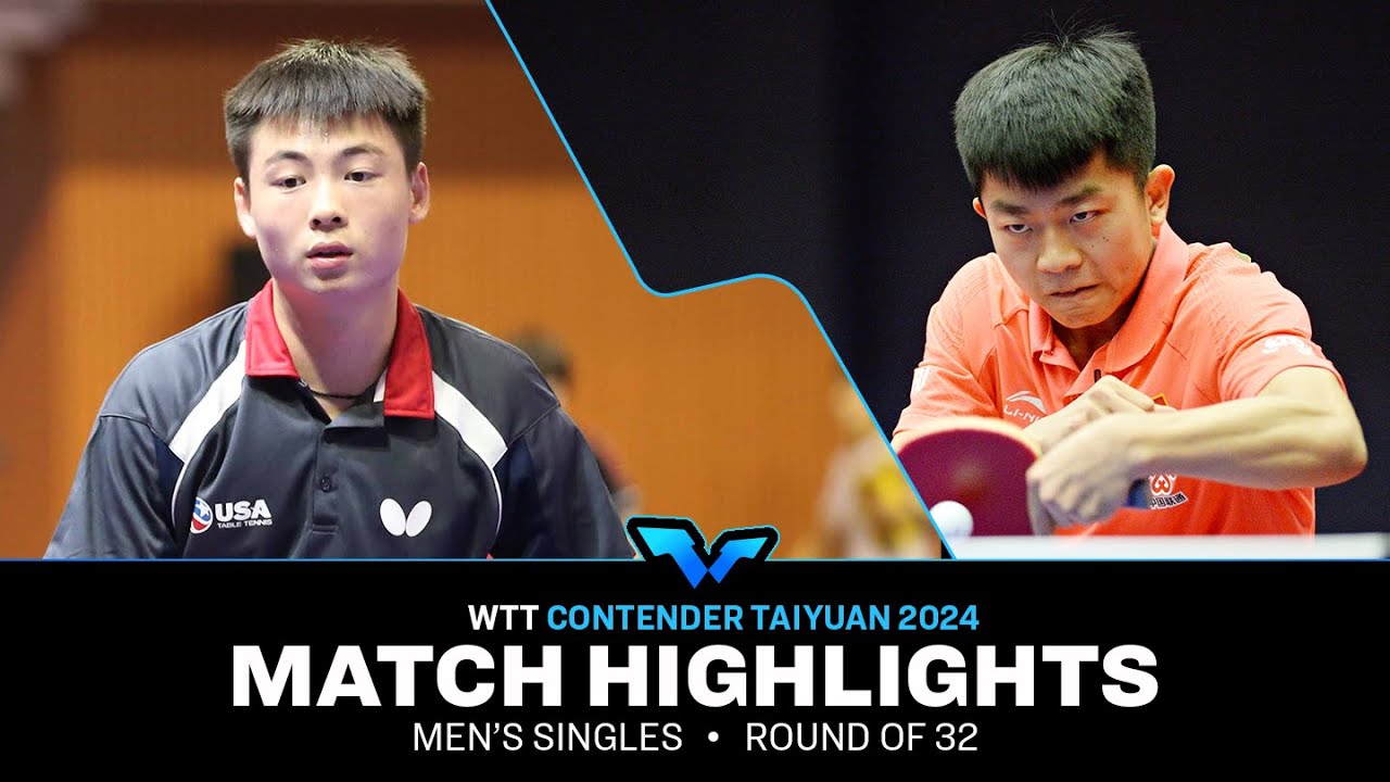 Yuan Licen vs Jinbao Ma | MS R32 | WTT Contender Taiyuan 2024