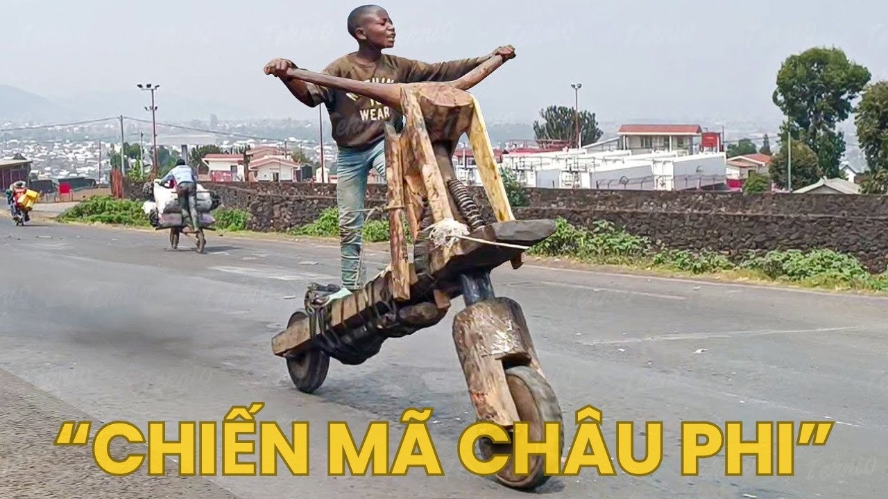 Chukudu: Chiếc Xe Gỗ Huyền Thoại Và Cuộc Chiến Sinh Tồn Khắc Nghiệt Tại Châu Phi.