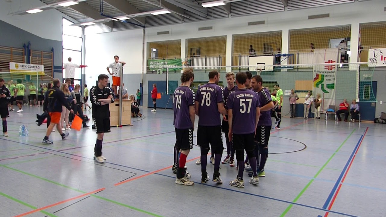 Indiaca DM 2016 Finale CVJM Kamen vs. TSV Grünwinkel 1. Satz