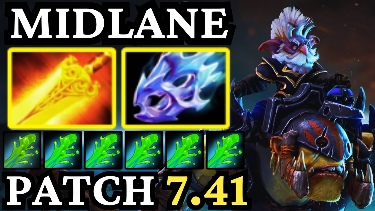🔥 New Patch 7.41 ALCHEMIST Mid &mdash; Net Worth KING 🔥 Dota 2 Gameplay