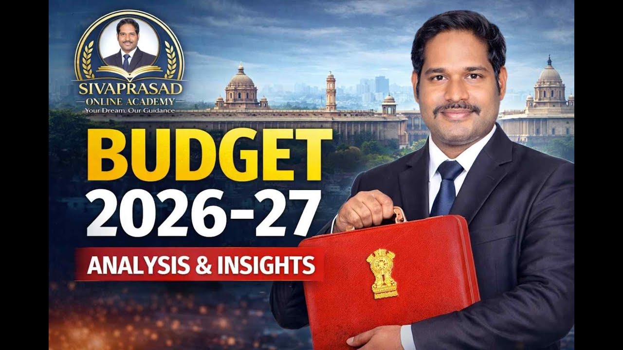 BUDGET 2026-27              #BudgetInsights#upsc #APPSC#TSPSC#group1preparation #group2notification