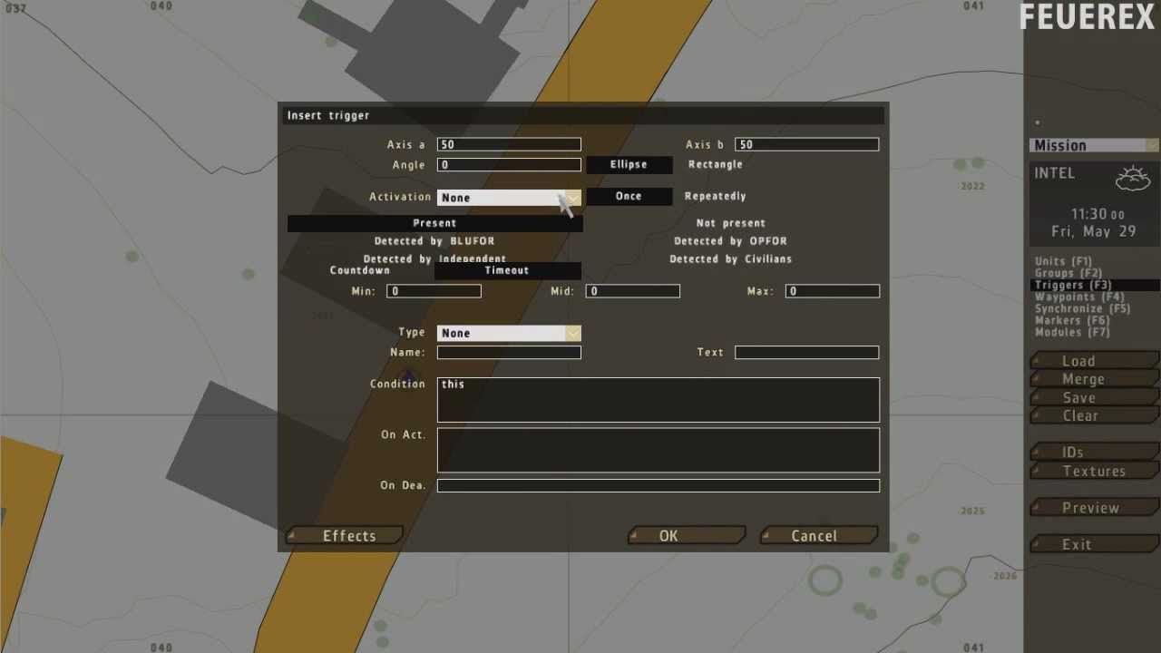 ArmA 2 Mission Editor Tutorial II - Basics (Triggers, Waypoints and the rest)