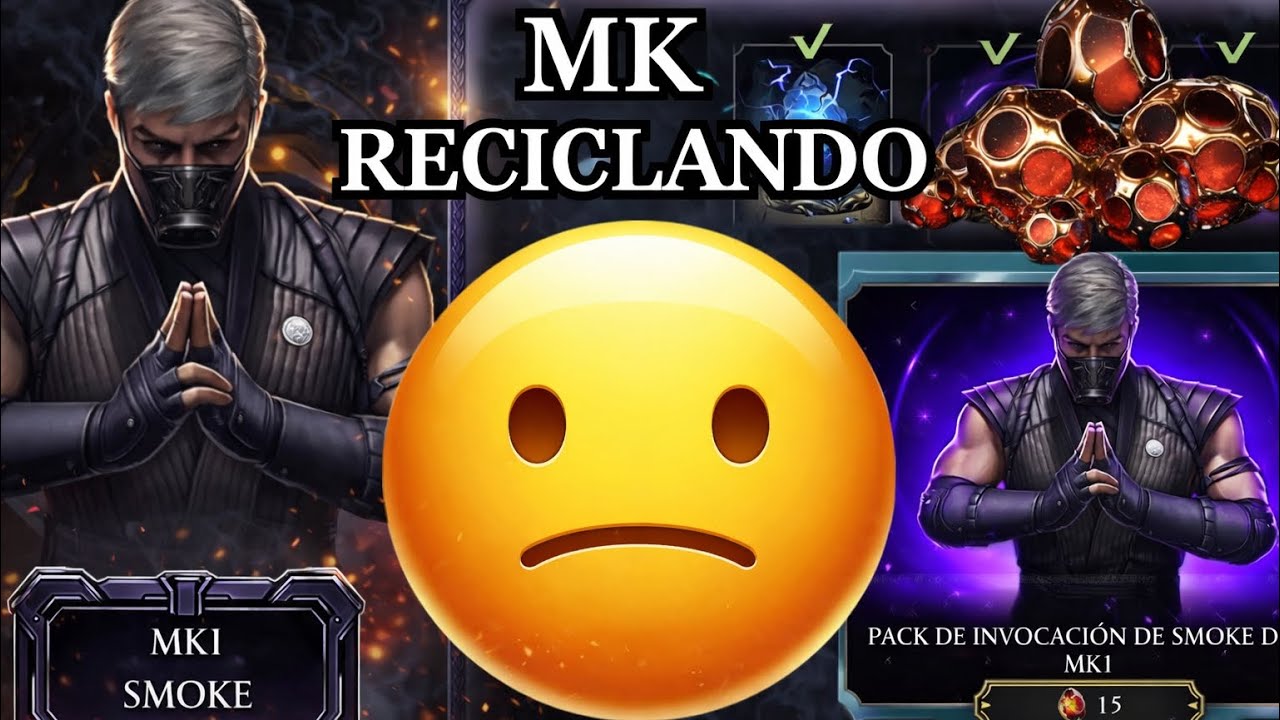 Mi día de SUERTE Pack SMOKE MK1 - MK Mobile