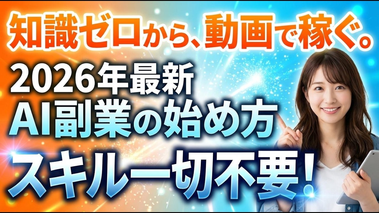 【初心者でもOK】動画生成AIを使って稼ぐ超具体的な方法教えます
