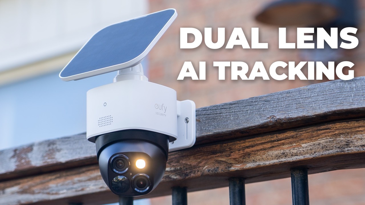 The BEST Solar Camera Out There? eufy SoloCam S340 Dual-Lens Security Camera