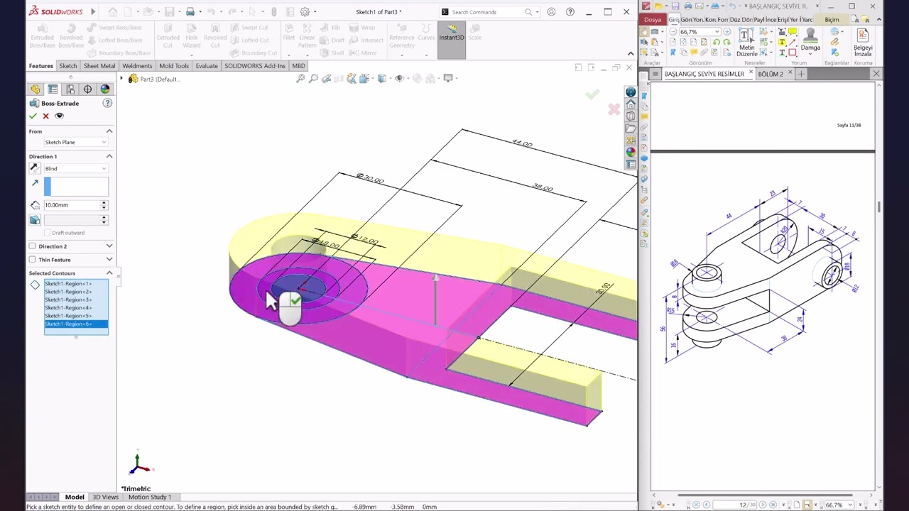 Solidworks  Örneği 11 03 25 03