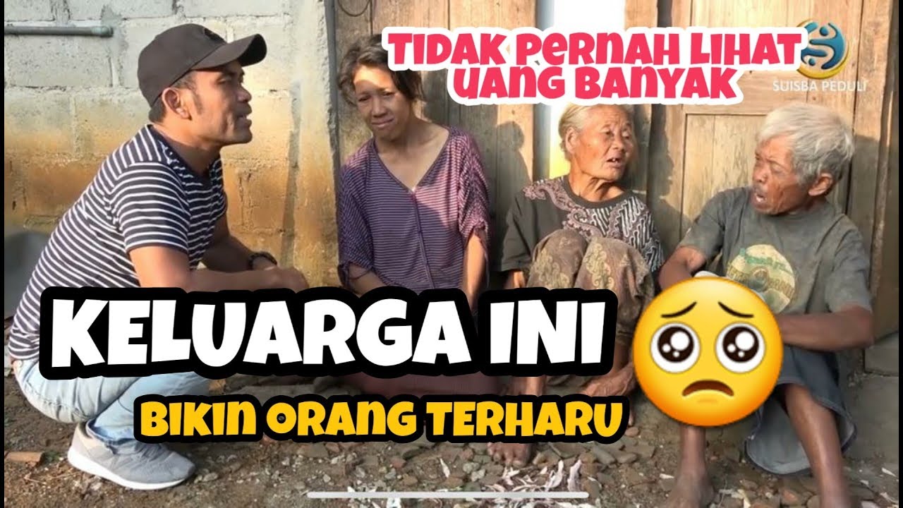 MAKAN GAK MAKAN ASAL KUMPUL..SATU KELUARGA HIDUP DALAM GARIS KEMISKINAN. BIKIN TERHARU.