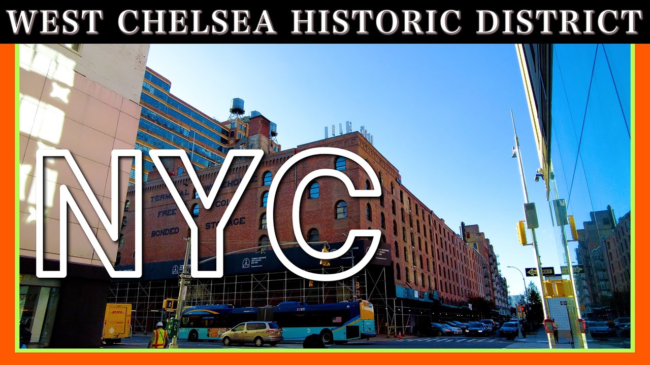 New York【West Chelsea Historic District】NYC Walking Tour, Travel Guide【4K】