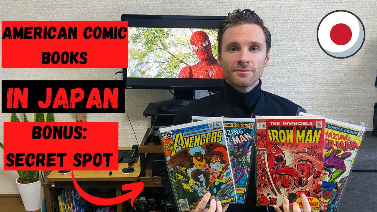 BEST 3 BOOK STORES TO FIND AMERICAN COMIC BOOKS IN TOKYO - JAPAN
