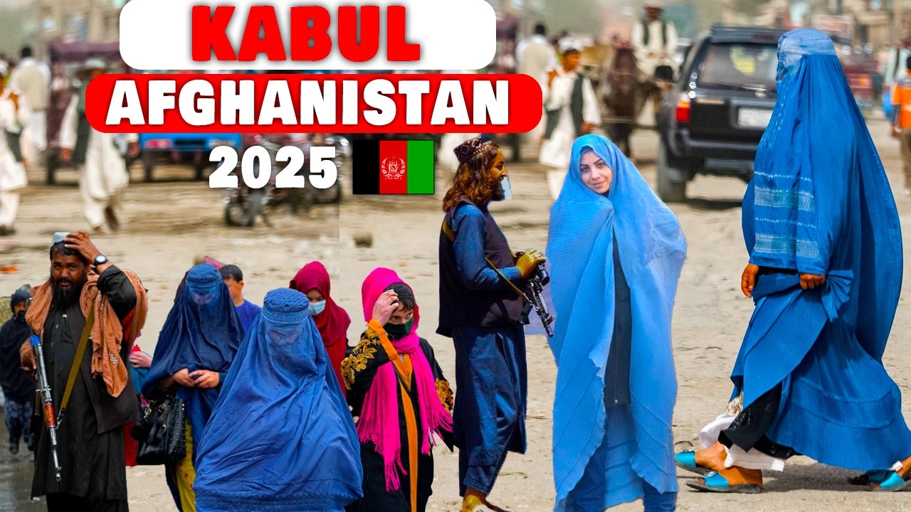 🇦🇫 AFGHANISTAN, Kabul Chaman street- 4K Walking Tour & Captions  Afghanistan Hidden Streets