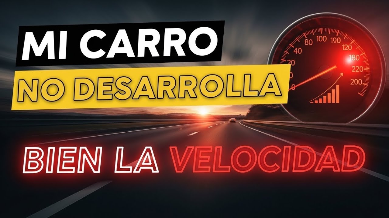 mi carro no DESARROLLA bien la VELOCIDAD🚗