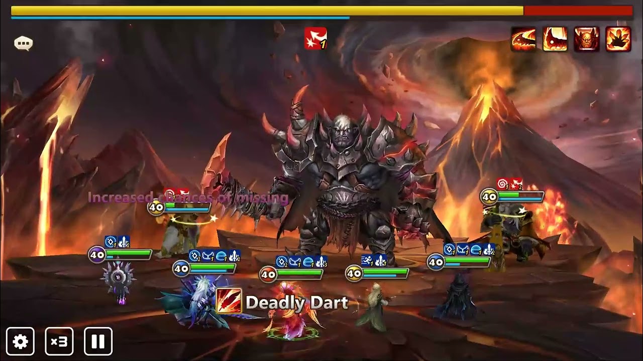 Summoners War LOTR The Land of Shadow Hard Boss