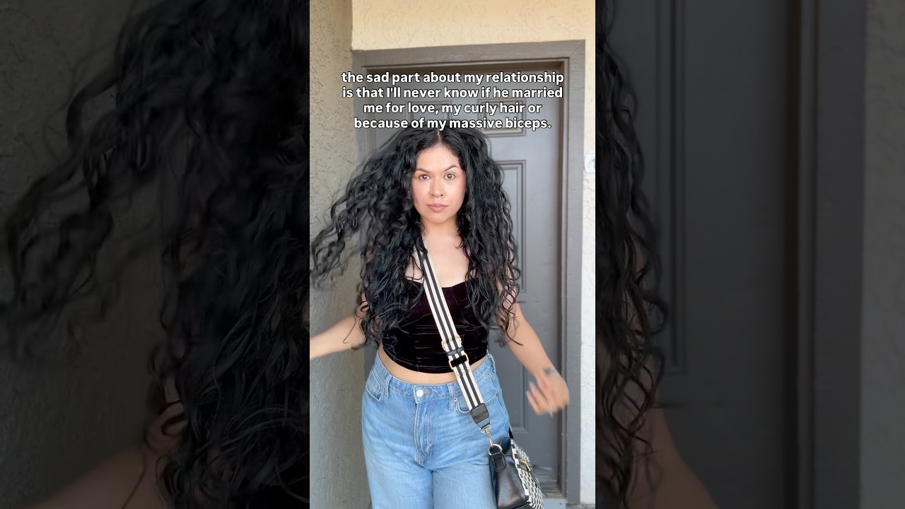 It&rsquo;s hard to tell&hellip;.#wavyhair #curlyhair #haircare #gym #funny