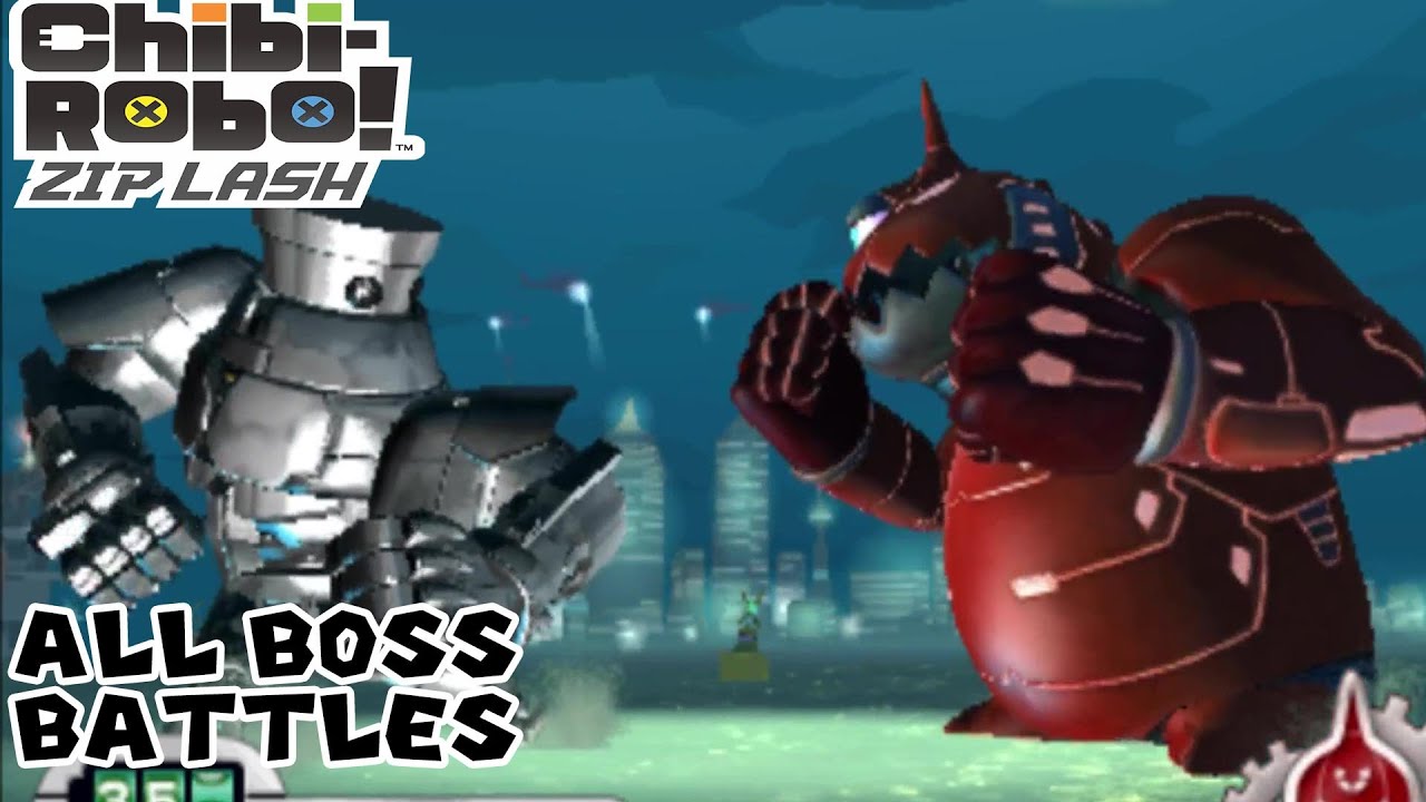 Chibi-Robo! Zip Lash - All Bosses