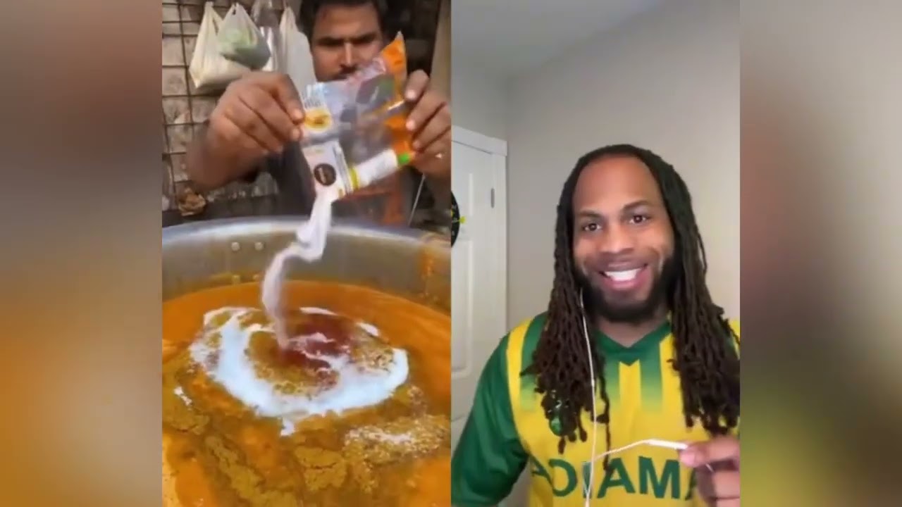 The cleanest Indian street food. Somebody come look at this! #reactionvideo