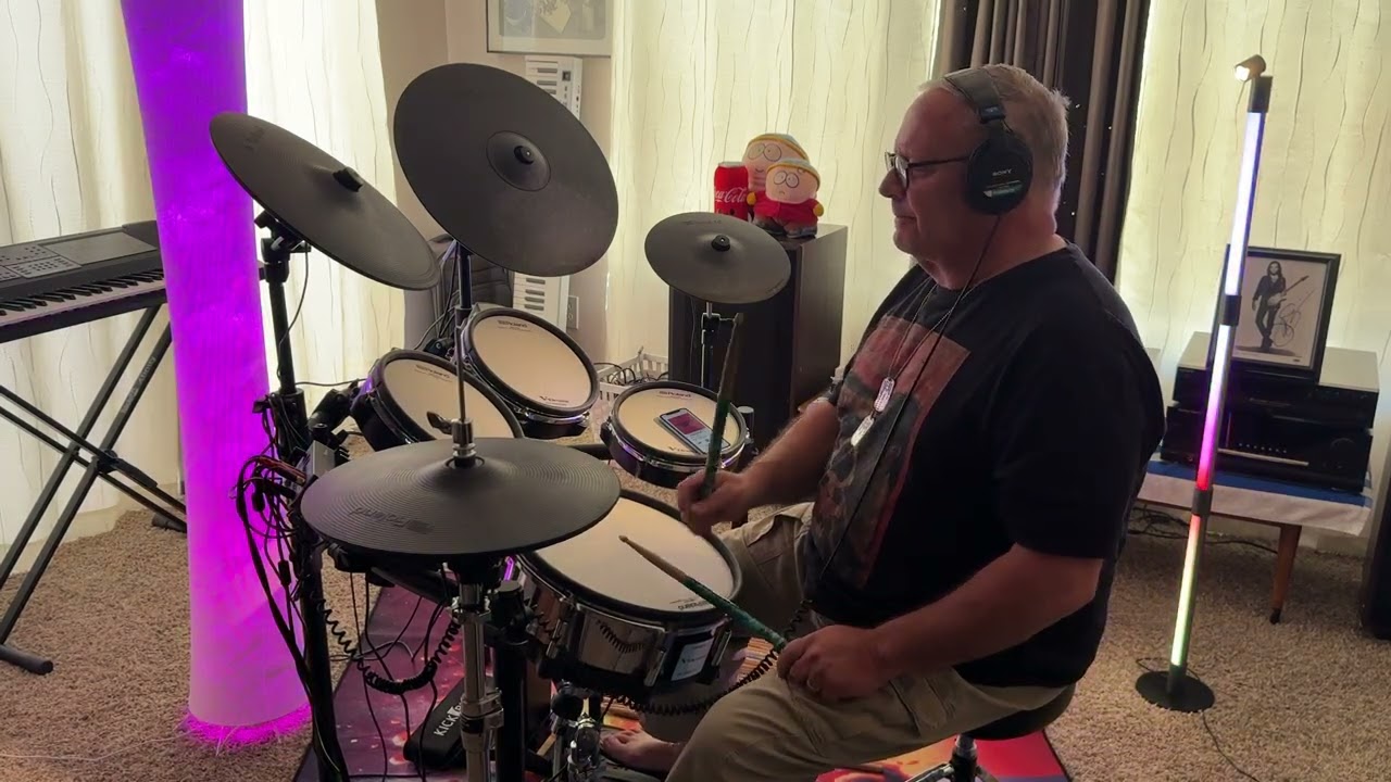 Aerosmith - Walk This Way - V drum cover by Kevin S Reardon.