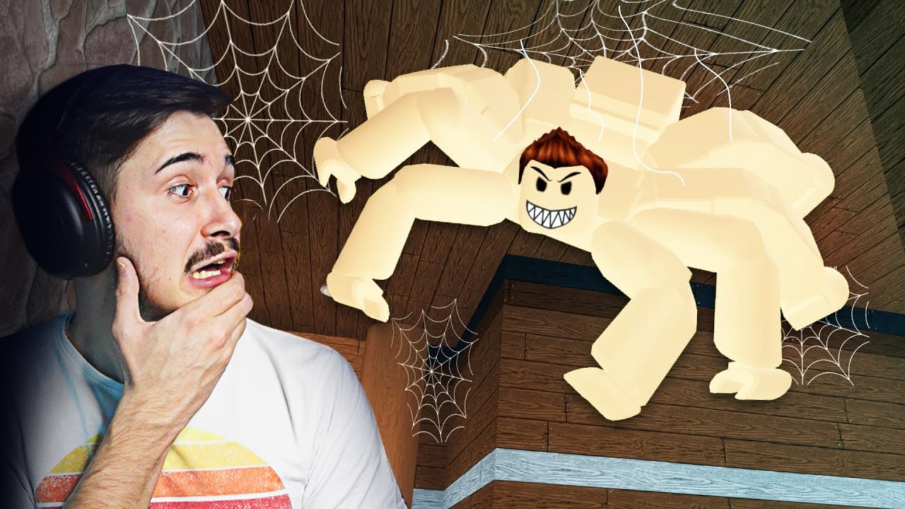 BJEŽIMO OD NAJSTRAŠNIJEG PAUKA U ROBLOXU! 😶