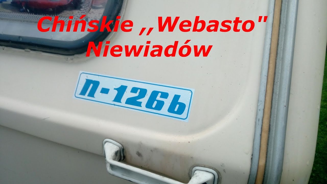 Chińskie ogrzewanie postojowe Webasto - Niewiadów N-126B
