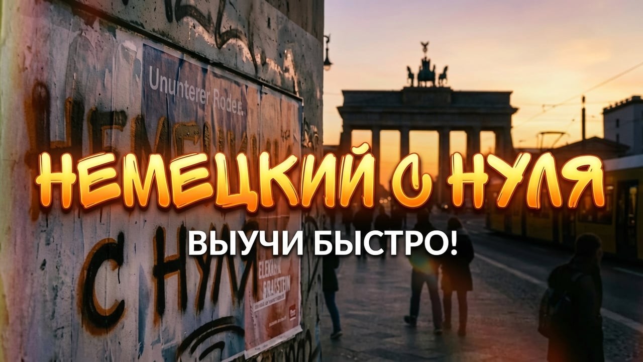 🇩🇪 Попробуй —  уже сегодня! НУЖНЫЕ фразы: Самый БЫСТРЫЙ способ выучить 🇩🇪 НЕМЕЦКИЙ с нуля