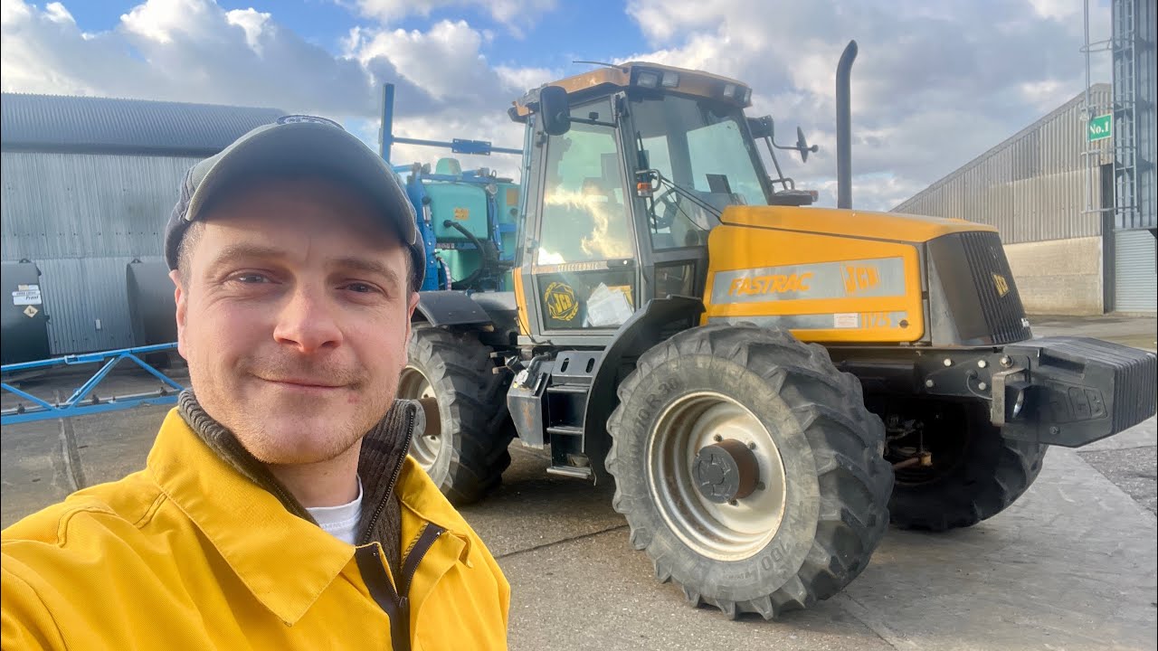 Car vs hedge, lambs & yellow tractors…