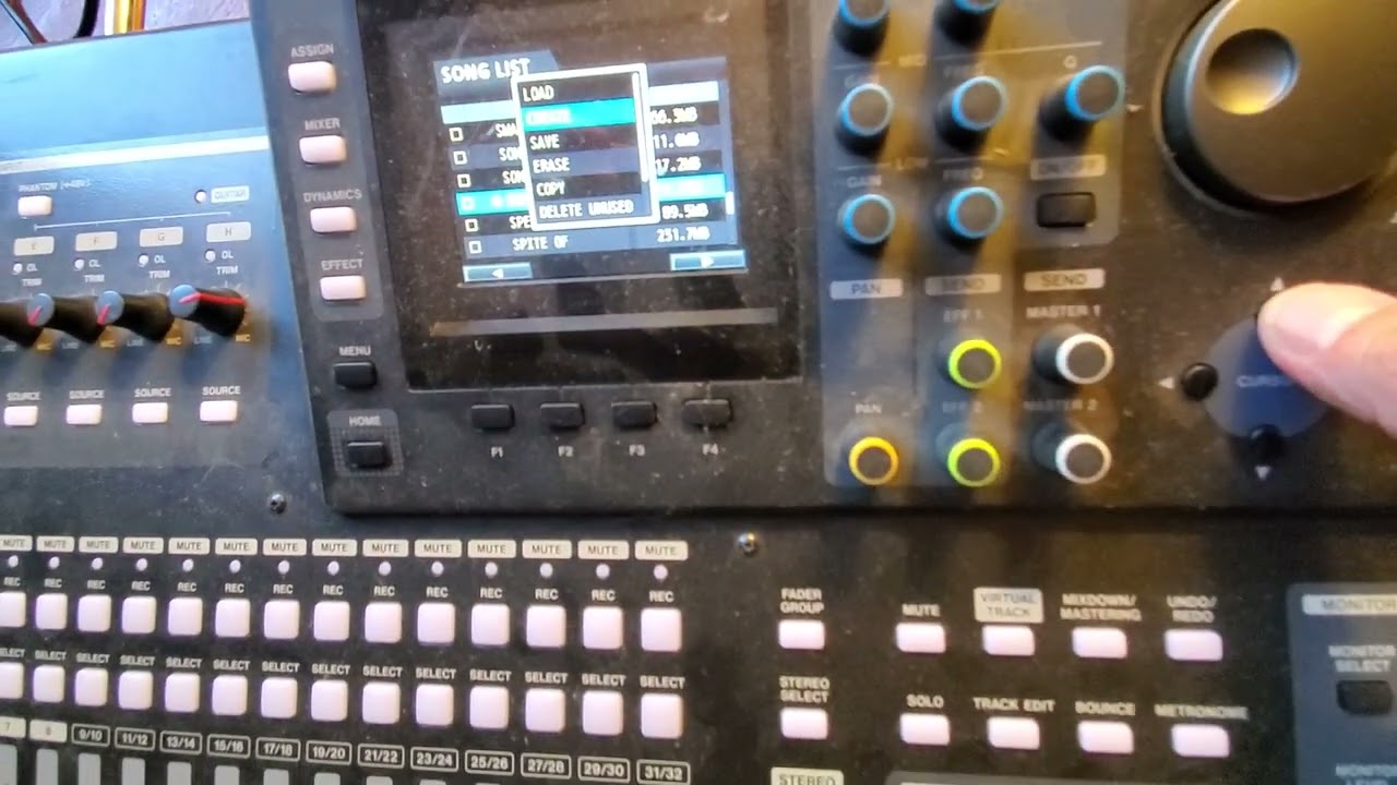 Recording with Tascam DP-32SD