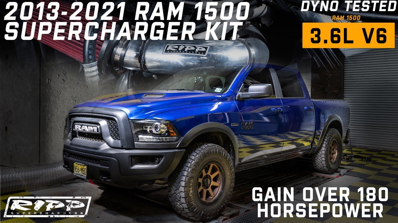 RIPP Supercharger Kits For 3.6L V6 RAM 1500