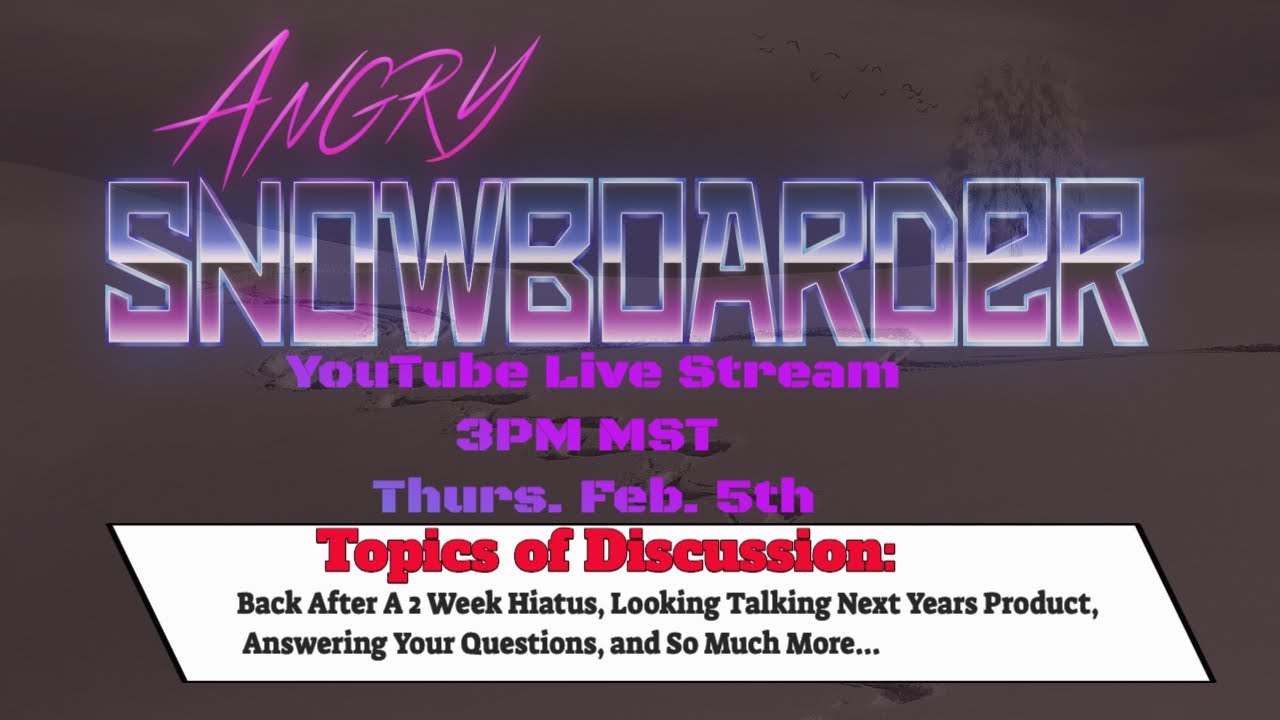 The Snowboard Stoke Live Stream Feb. 5th 2026: Talking All The New Product