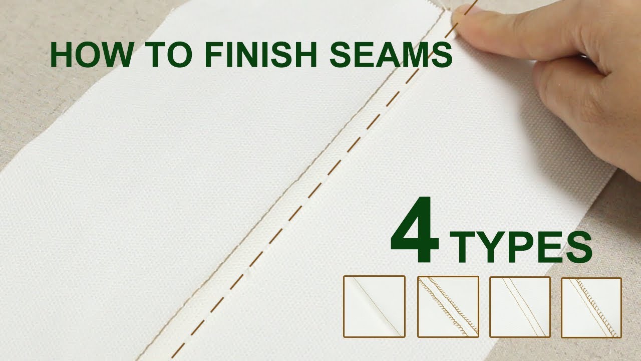 как закончить швы - 4 пути#sewingtimes