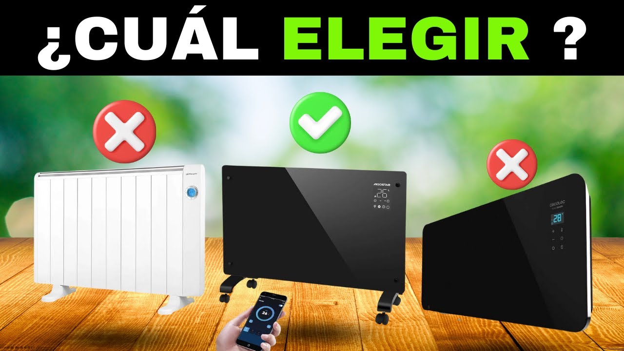 ✅ 7 Mejores Radiadores Eléctricos de Bajo Consumo [2026]🔥 Emisores Térmicos Baratos Amazon para Casa