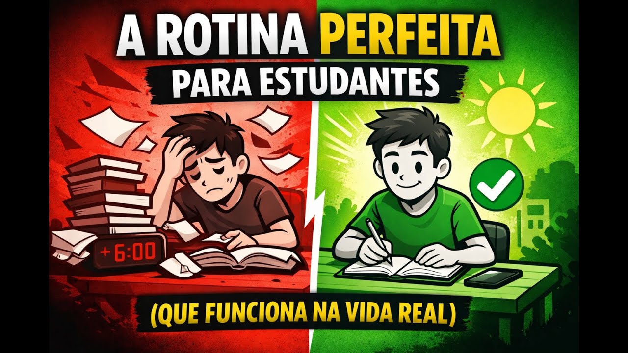 A Rotina Perfeita Para Estudantes (Que Funciona na Vida Real)