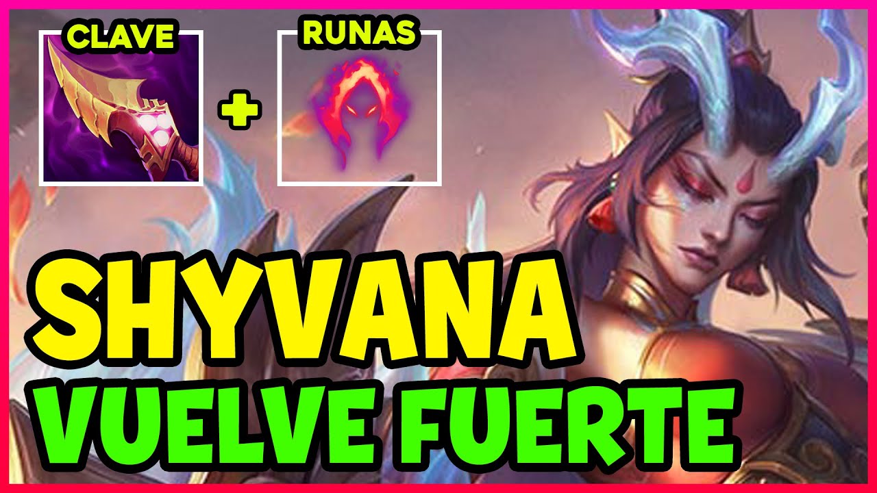 🔥 *DAÑO ELEVADO* COMO JUGAR SHYVANA JUNGLA S15 GUÍA ESPAÑOL | TEMPORADA 15 LOL 2025