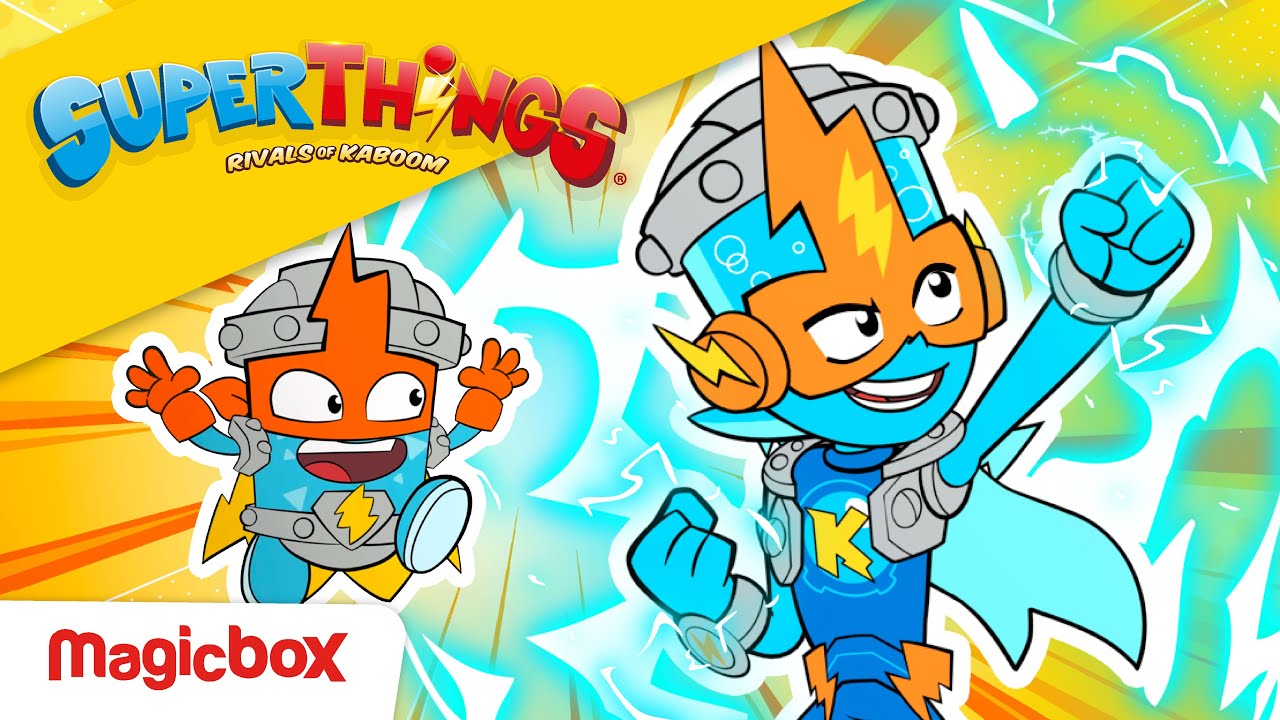 SUPERTHINGS EPISODE ⚡The KAZOOM POWER arrives! ⚡| Cartoons SERIES for Kids