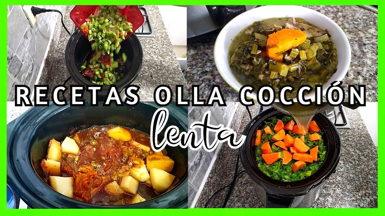 DOS RECETAS FÁCILES EN OLLA COCCIÓN LENTA/ LOS ROLES DE EDY