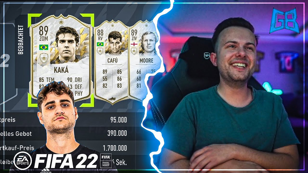EHRENLOSES WETTBIETEN um ICON KAKA gegen EliasN97 in FIFA 22 😂| GamerBrother Stream Highlights