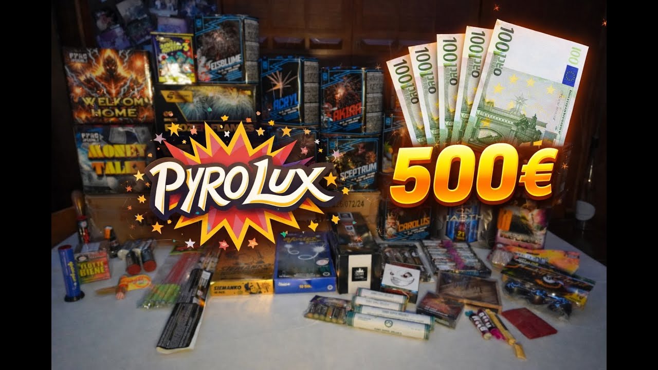 PYROLUX UNBOXING 2026 🔥 500€ Feuerwerk!