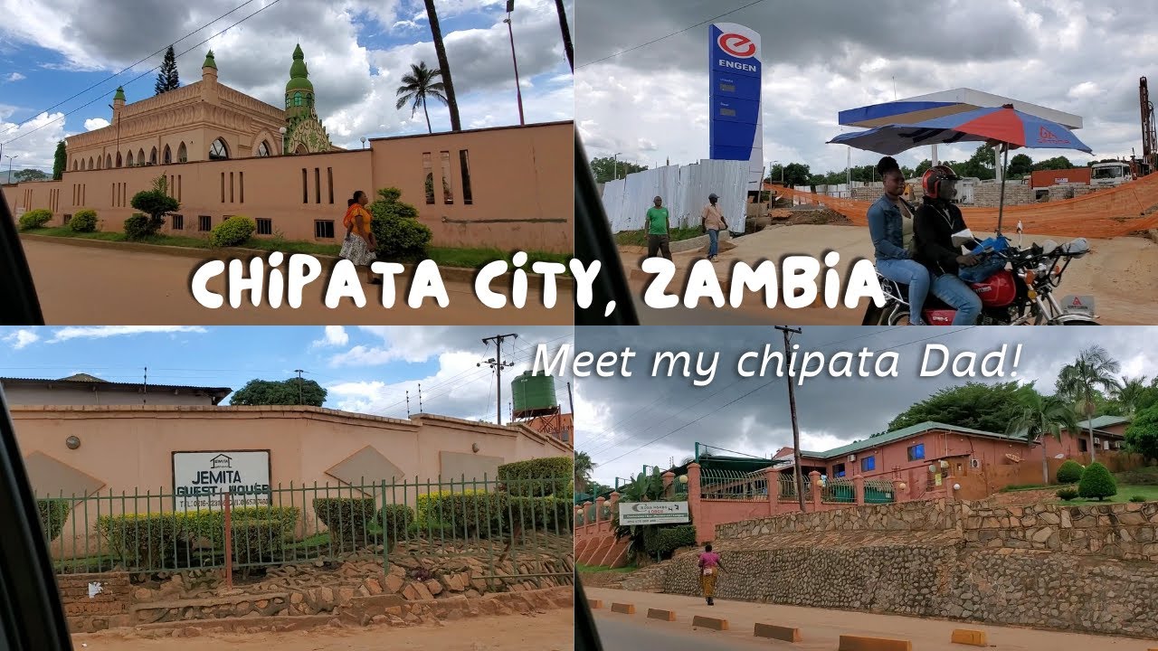 Driving around Chipata City, Eastern Province in Zambia| Visiting my Chipata Dad