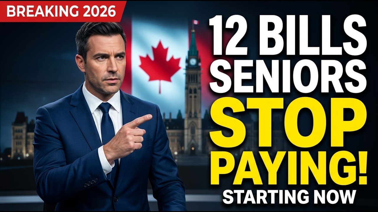 🚨 12 Bills Canadian Seniors STOP Paying In July 2026 (Don't Miss Out!)