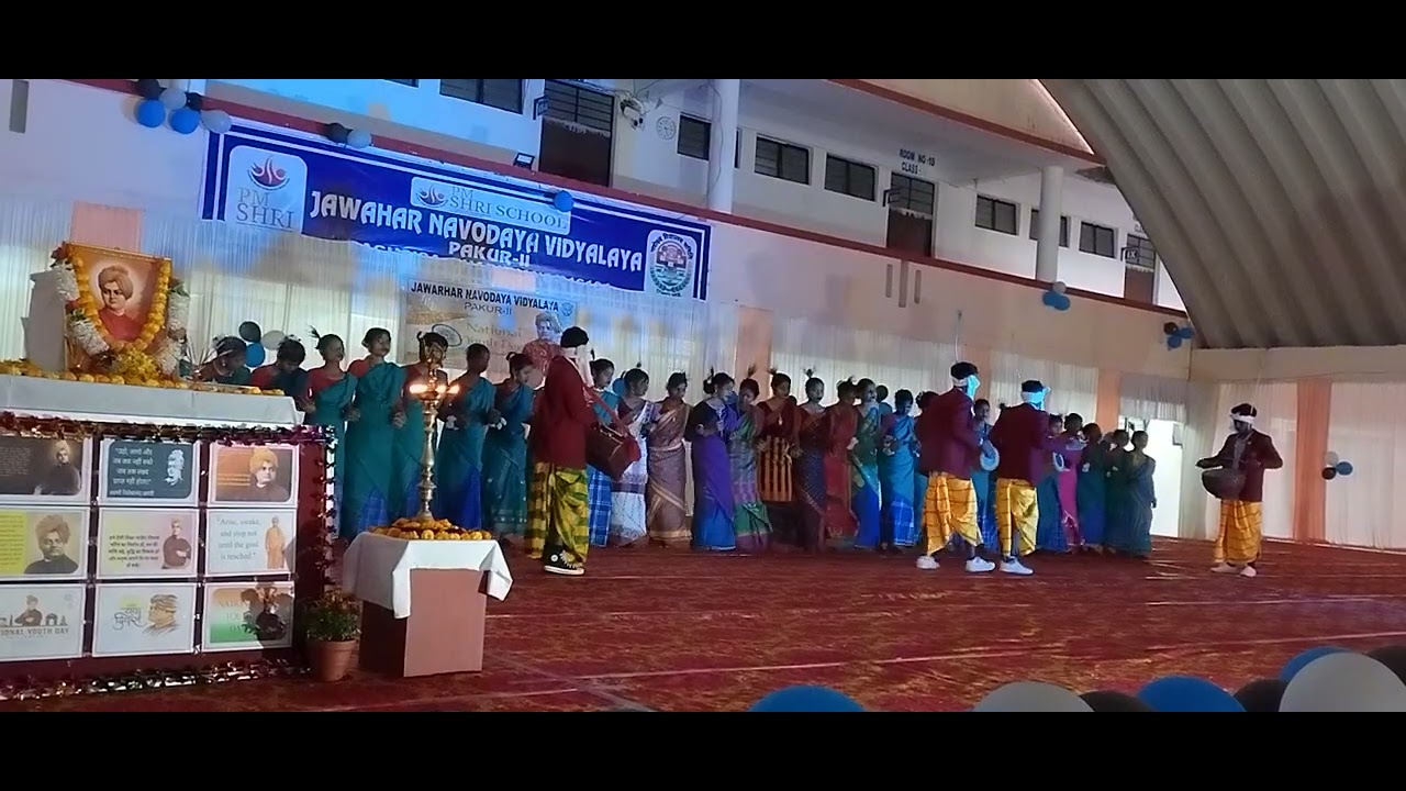 JNV Pakur 2 || #Sohrai 2025 || #dance #song  #schoollife 