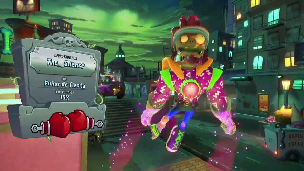Plants vs Zombies GW 2 Jardines y Cementerios, Carnívoro, 19 Derrotados