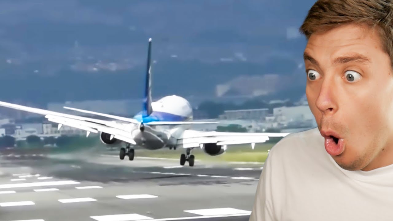 Reacting To the MOST DANGEROUS Plane landings