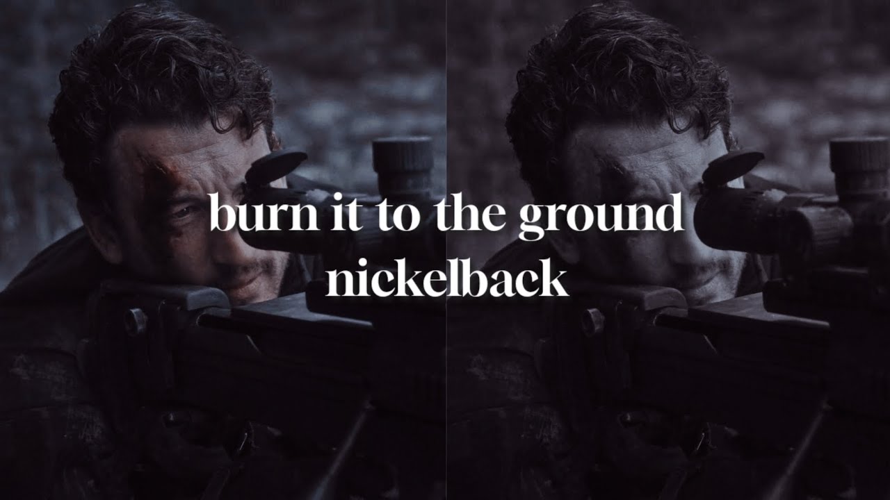 burn it to the ground - nickelback (slowed + reverb)