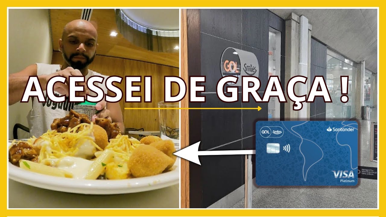 Entrando na Sala VIP da GOL Usando o Cartão GOL Smiles!