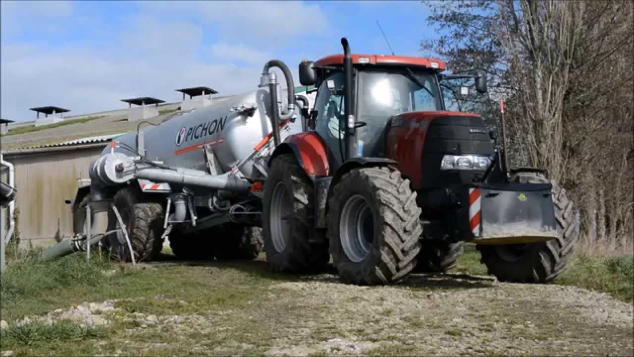 [ GoPro ] Épandage de lisier 2015 | CaseIh PUMA 145 & Pichon SA