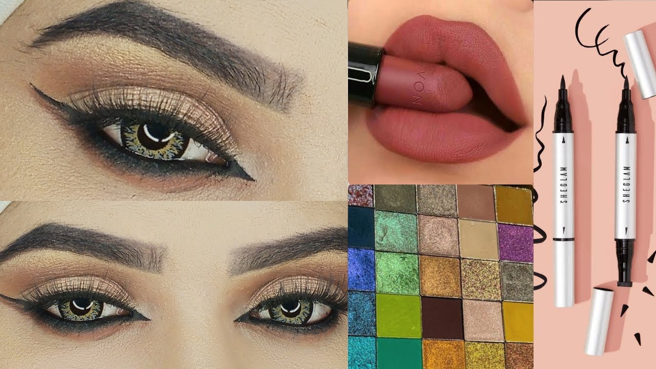 Reverse cat eye eyeliner 😻|Reverse cat eye makeup tutorial|Eyeliner tutorial|Makeup