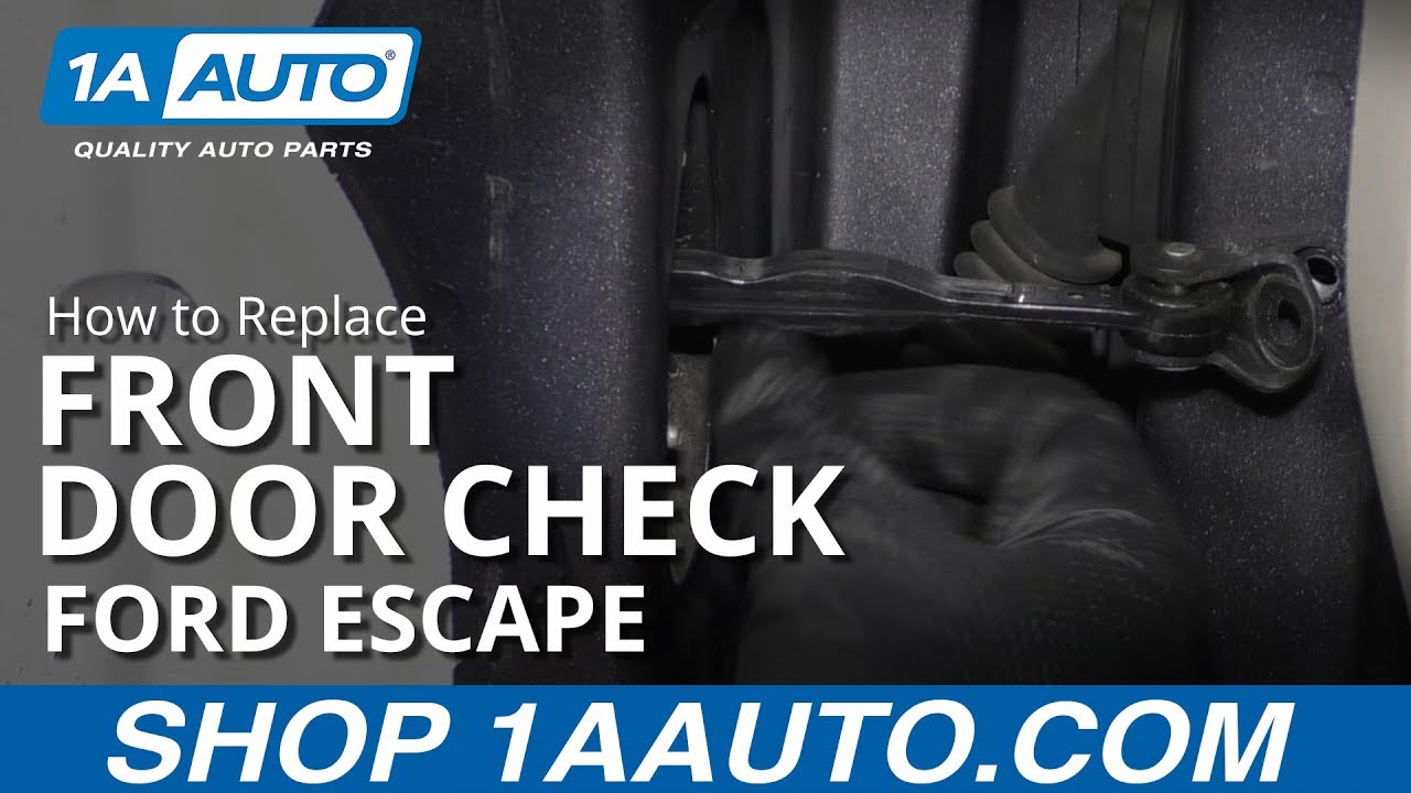 How to Replace Front Door Check 08-12 Ford Escape