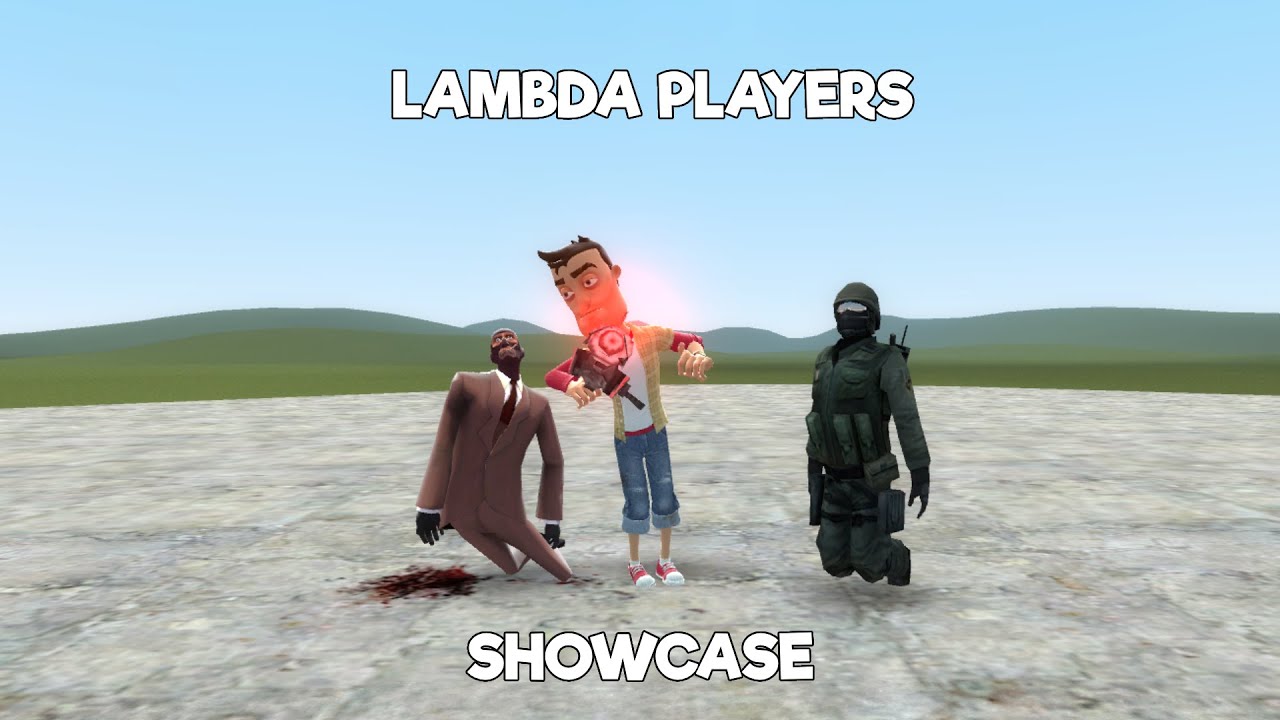 GMOD LAMBDA PLAYERS SHOWCASE (funnyest addon i ever seen)